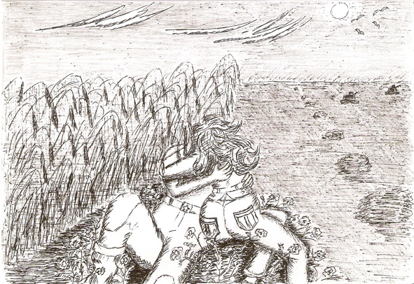 Мы у края ячмённого поля! Дню Любви