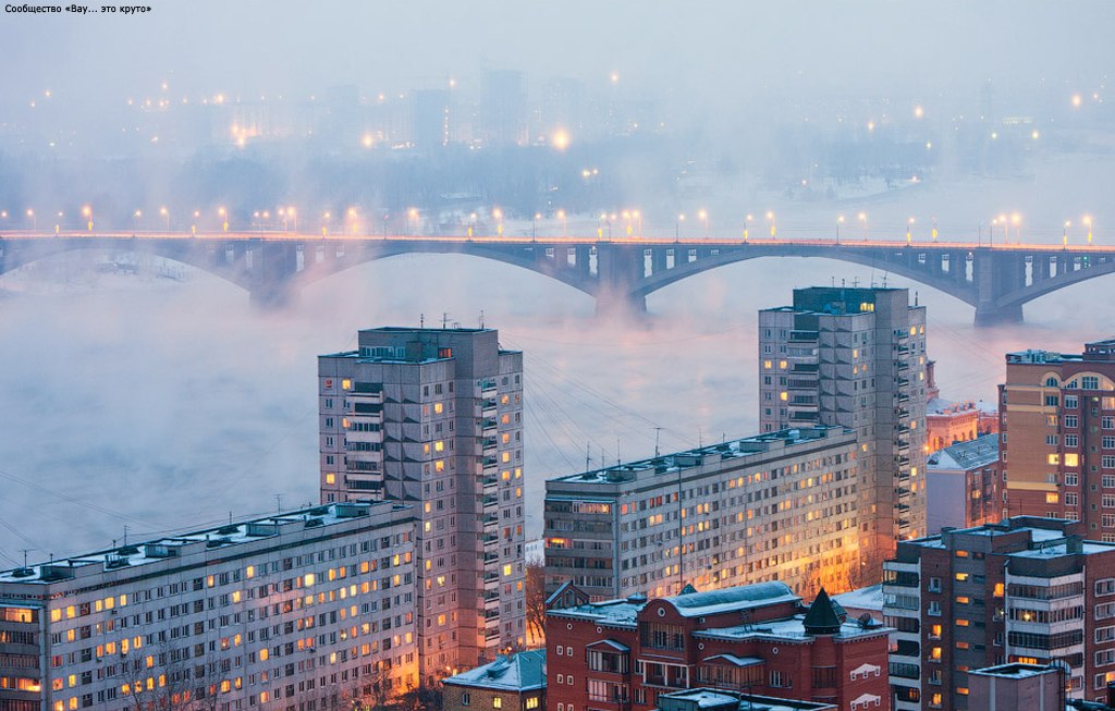 Красноярск Зимой Фото
