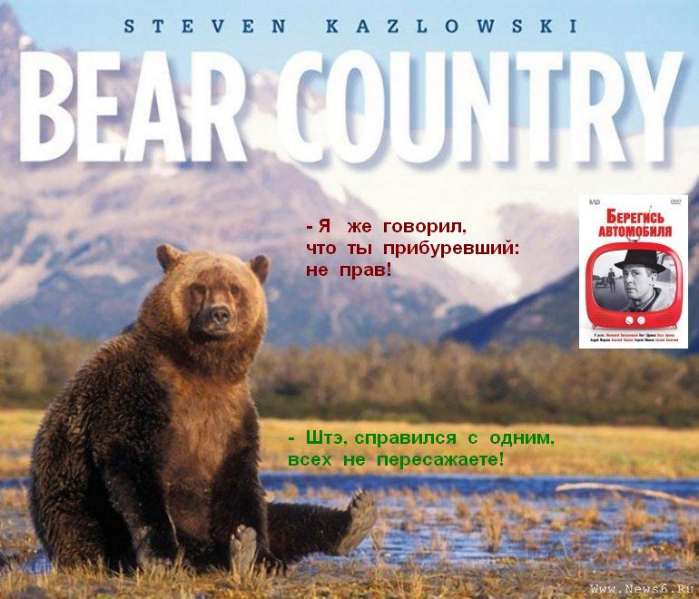 За что медведя упрятали в зоопарк?