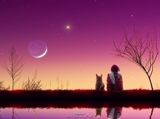 Космос и розовый остров