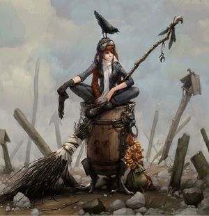 Баба яга влюбилась