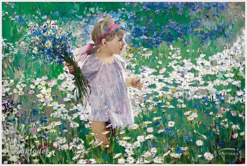 В поле лето бушует