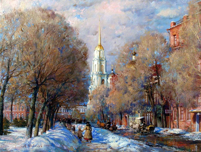 Выйти б мне... из февраля...