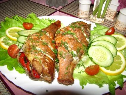 Караси в сметане