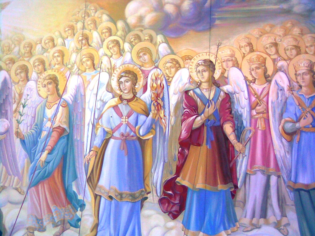 Помощь святых ангелов. Святое воинство Архангела Михаила.