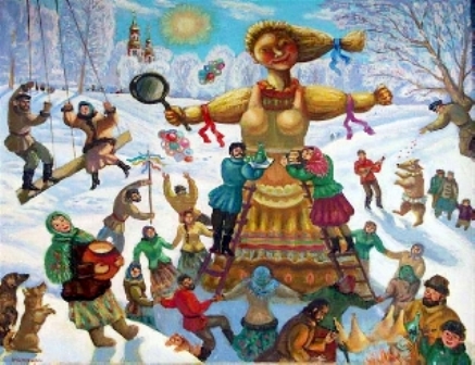 съешь блина-придёт весна