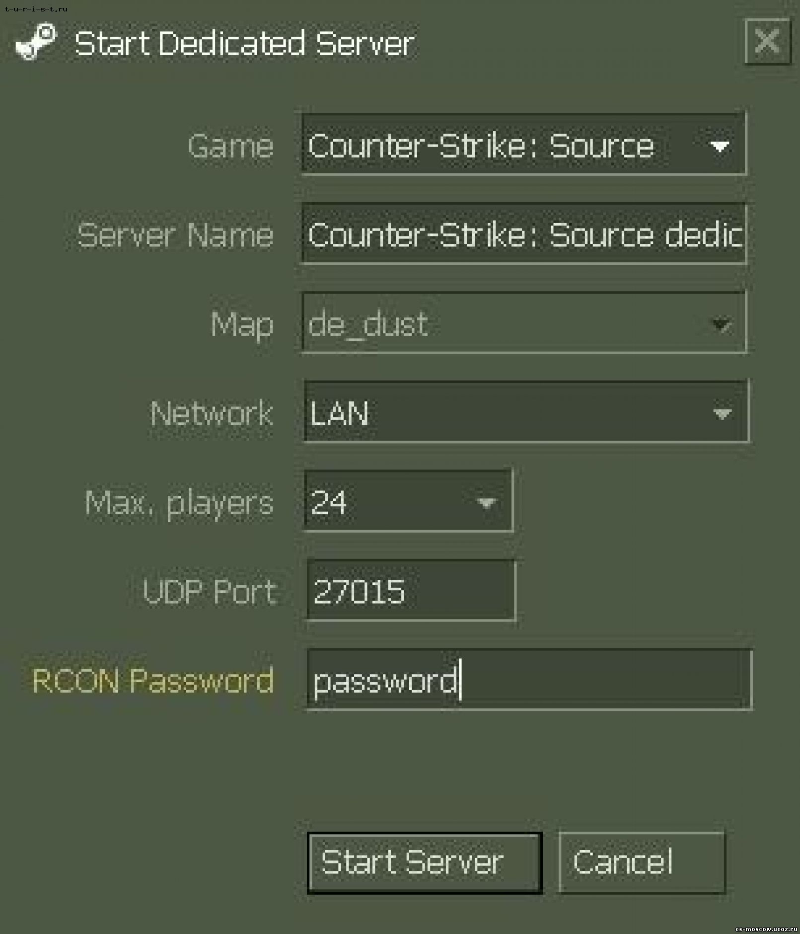 создание сервера steam cs фото 22