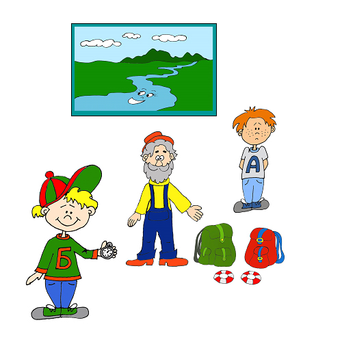 Скорость реки и странное явление