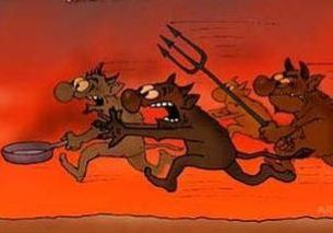 Поэтесса и четыре беса