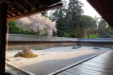 Сады в Киото...