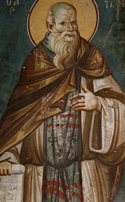 В храме Богородицы Перивлепты