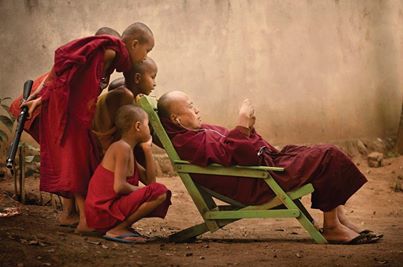 важно менять обстановку, то есть углы зрения