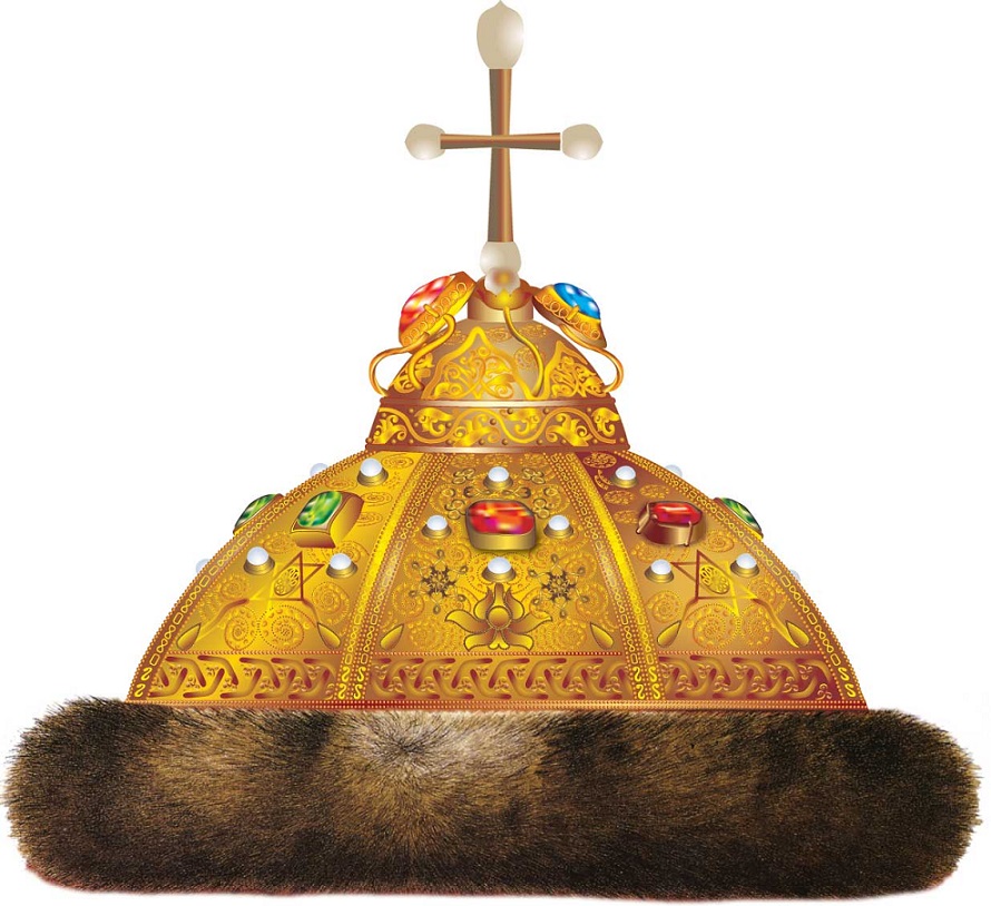 Шапку мономаха нарисовать