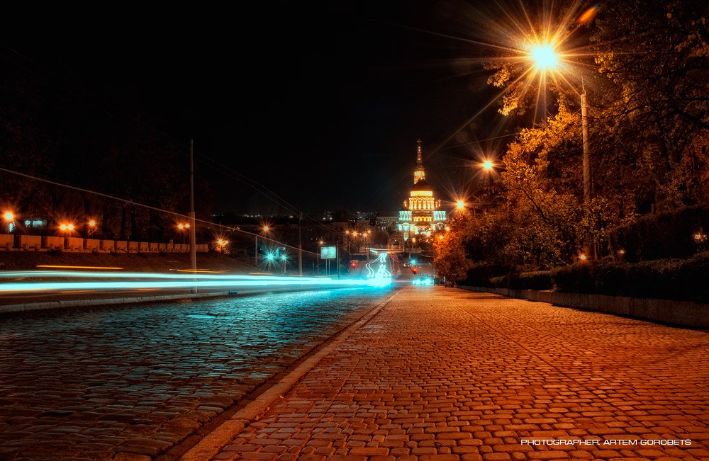 Огни ночного города