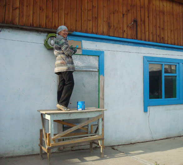Ироничный автопортрет