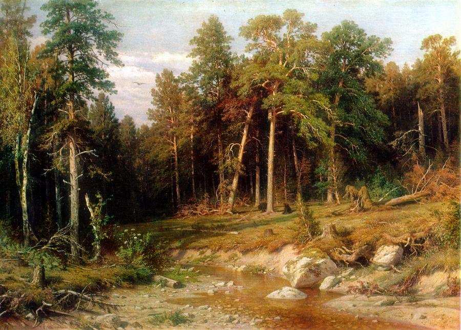 И. И. Шишкин Сосновый бор. Мачтовый лес в Вятской