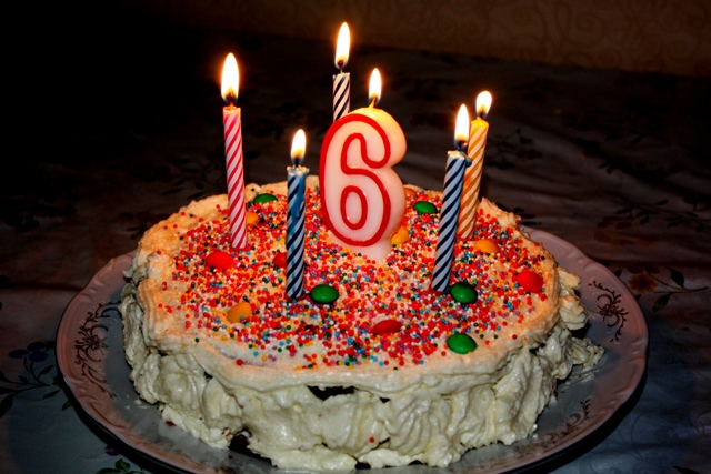Свеча 10 лет