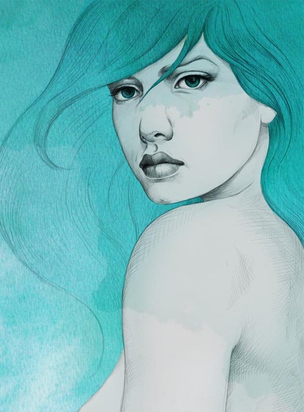 Она пришла. Красивая и тонкая...