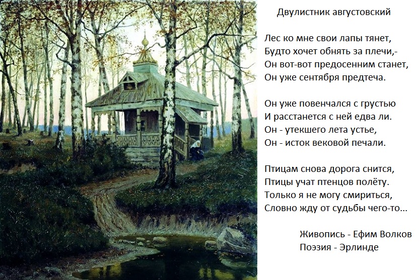 Двулистник августовский