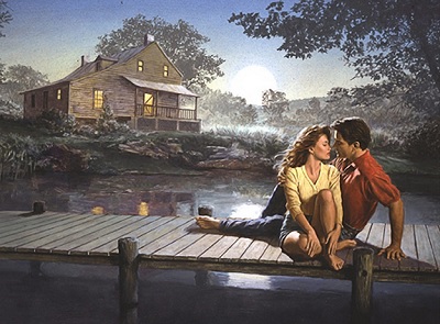 На ладонях видно счастье