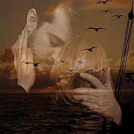 Садится солнце за горизонт