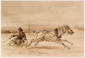 Зимой в дороге. И. С. Никитин