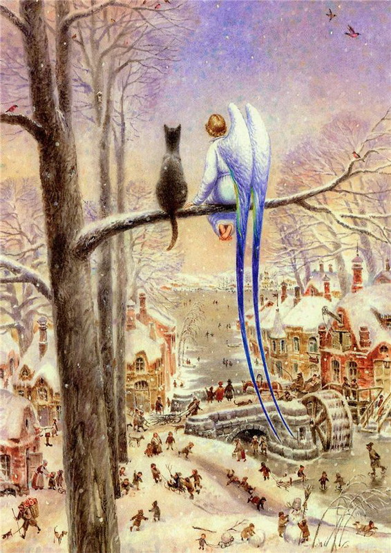 Коты и ангелы -два