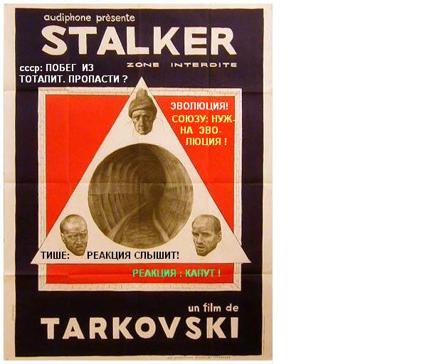 Диалектика побега тарковского!