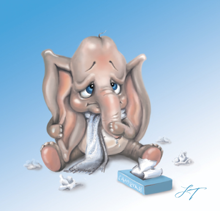 Я, как-то так внезапно заболела,