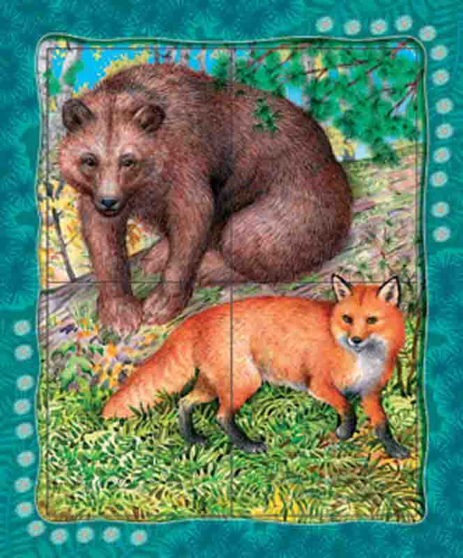 Медведь и лиса...