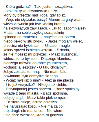 На Вавилонской башне. Перевод из В. Шимборской