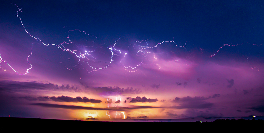 Баклажановое небо