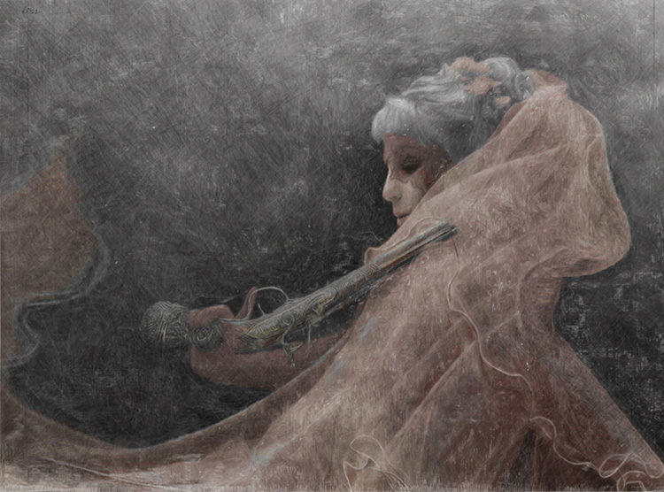 кровь на мостовой