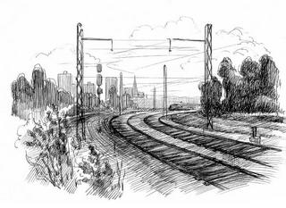 Тускло светят фонари вокруг...