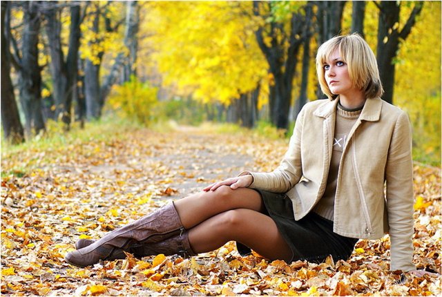 Пришла осеньняя печаль