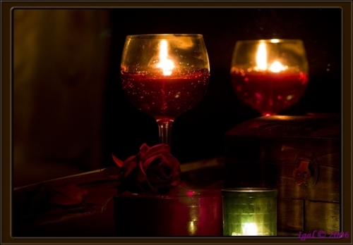 И недопитое вино...