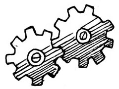 Заведенный механизм...