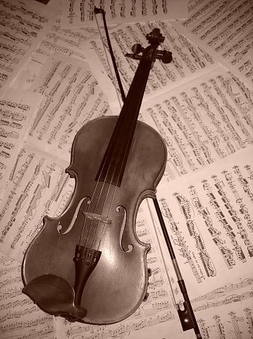 Как скрипка плачет