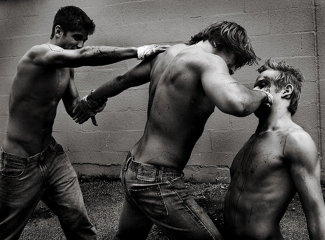 Gay fight club