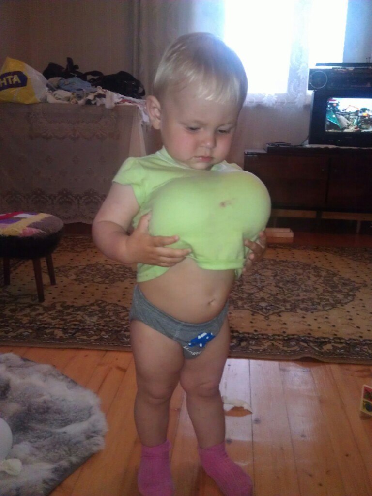 Я в детстве так же поступала...