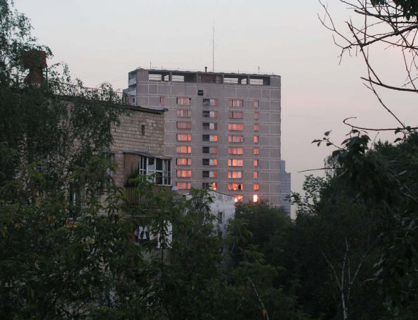 Отражение в стекле