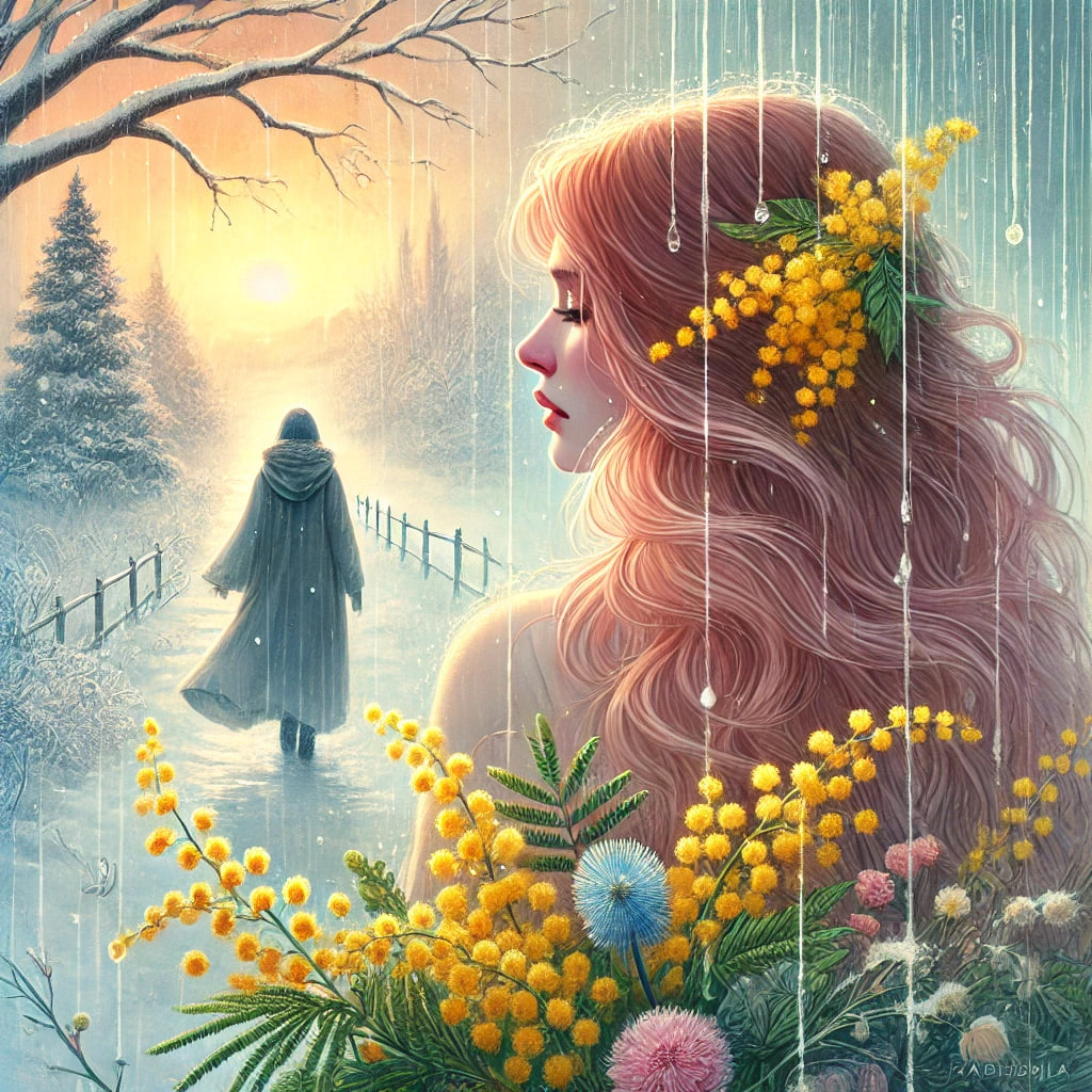 Твои волосы пахнут мимозой