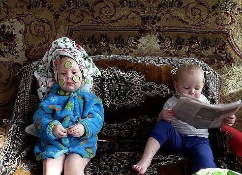 Эти маленькие лапочки...