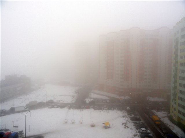 Мартовский туман