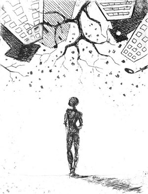 Зарисовки с горизонтального положения