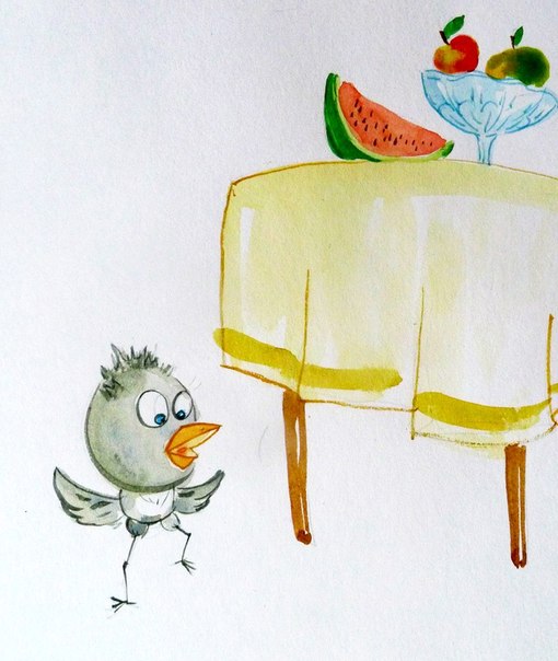 История про Галчонка 2. Крошки