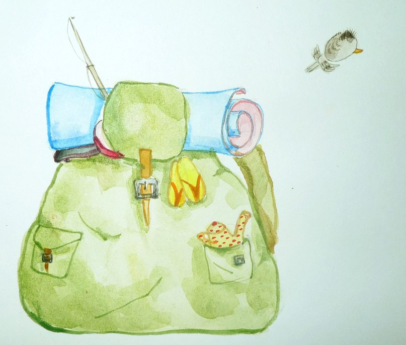 История про Галчонка 32. Рюкзак