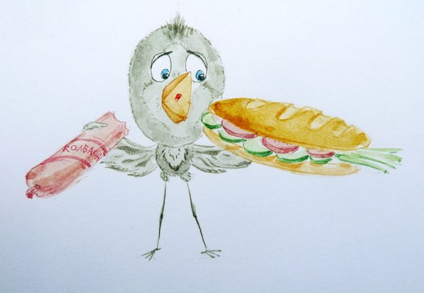 История про Галчонка 36. Яма желудка