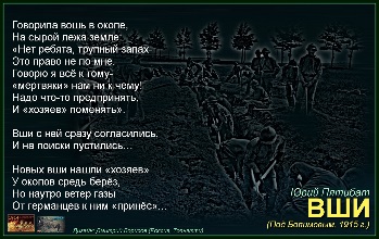 Вши. Под Болимовым. 1915 г. Юрий Пятибат