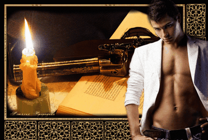 Свеча неумолимо догорает